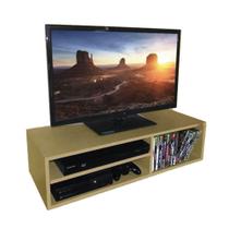 Rack Sala Suspenso Trovarelli - Natural - Móveis Trovarelli