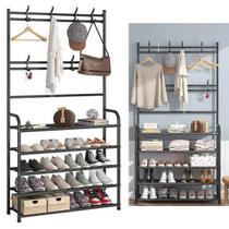 Rack Sapateira Arara Organizar Porta Joia Objeto Roupa Sapato Sandalia Decoraçao Closet Quarto Sala Decoraçao Organizaçao Multiuso