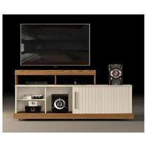 Rack Scala 1 Porta Carvalho Nobre Off White