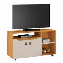 Rack Seleto para TV até 49 Polegadas - Cinamono/Off White- JCM Movelaria