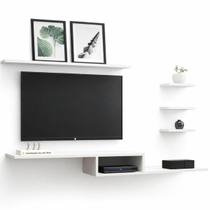 Rack sem painel para TV até 65 polegadas moderno parede