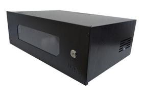 Rack Servidor Mini Organizador Cftv Dvr Parede 3u Preto