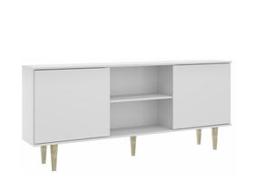 Rack Siena com pé palito para tv até 40 polegadas branco