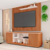 Rack Simetria com Painel Aegon Tv até 70 Polegadas Caemmun Rack Simetria com Painel Aegon Tv até 70 Polegadas Caemmun