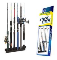 Rack Stick Cardume Porta Varas Suporte De Vara De Parede