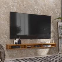 Rack Suspenso 3 Nichos 200 cm Para TV até 80 Polegadas Design Moderno e Funcional p/ Sala e Quarto Slim Rack Suspenso 3 Nichos 200 cm Para TV até 80 Polegadas Design Moderno e Funcional p/ Sala e Quarto Slim