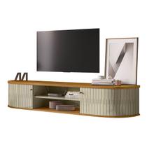 Rack Suspenso Algarve TVs Até 75” Cumaru Opala 289140 Madetec Rack Suspenso Algarve TVs Até 75” Cumaru Opala 289140 Madetec