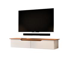 Rack Suspenso Eros Off White com Freijo Rack Suspenso Eros Off White com Freijo