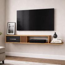 Rack Suspenso MDP 97cm para Sala de Estar e Quarto Mônaco - JM3 Móveis