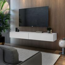 Rack Suspenso Modelo Eros P/ Sala De Estar Ou TV Até 55 Polegadas - LCN Móveis Rack Suspenso Modelo Eros P/ Sala De Estar Ou TV Até 55 Polegadas - LCN Móveis