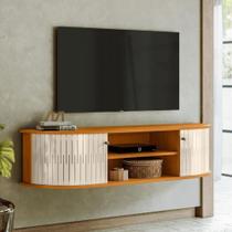 Rack Suspenso Moderno Modena Cinamomo-off-white Rack Suspenso Moderno Modena Cinamomo-off-white