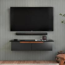 Rack Suspenso Para Sala Quarto Home Estante Parede Bancada Prateleira Flow - JM3 Móveis Rack Suspenso Para Sala Quarto Home Estante Parede Bancada Prateleira Flow - JM3 Móveis