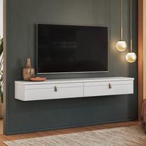 Rack Suspenso para TV até 50 Polegadas 160cm Pata Tvs Line Branco