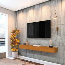 Rack Suspenso para TV até 55 Polegadas 100% MDF 155cm Rack Suspenso para TV até 55 Polegadas 100% MDF 155cm