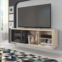 Rack Suspenso para TV até 55 Polegadas 136cm Bp Porta Ripada Multiverso