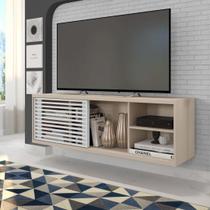 Rack Suspenso para TV até 55 Polegadas 136cm Bp Porta Ripada Multiverso