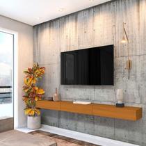 Rack Suspenso para TV até 75 Polegadas 100% MDF 200cm