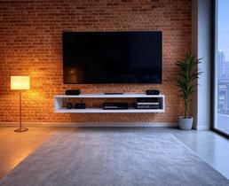 Rack Suspenso Prateleira para TV/penteadera 90 centimetros Rack Suspenso Prateleira para TV/penteadera 90 centimetros