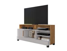 Rack Taipu Para Tv de 55" Off-White/Cinamomo - Bechara