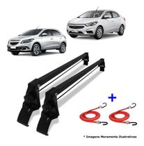 Rack Teto + 2 Elasticos Onix e Prisma Ano 2013 ate 2019 Rack Teto + 2 Elasticos Onix e Prisma Ano 2013 ate 2019