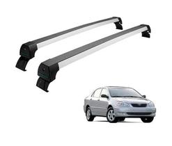 Rack Teto Alumínio Prata Corolla (2003 A 2008) Rack Teto Alumínio Prata Corolla (2003 A 2008)