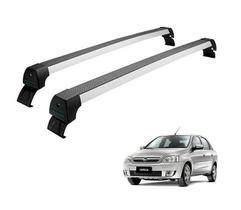 Rack Teto Alumínio Prata CORSA SEDAN 4p 04 em diante exceto Classic Rack Teto Alumínio Prata CORSA SEDAN 4p 04 em diante exceto Classic