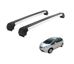 Rack Teto Alumínio Prata Fit (até 2008) Rack Teto Alumínio Prata Fit (até 2008)