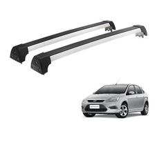Rack Teto Alumínio Prata Focus Hatch (2010 A 2013) Rack Teto Alumínio Prata Focus Hatch (2010 A 2013)