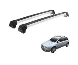 Rack Teto Alumínio Prata Stilo Não Abre O Teto Solar Rack Teto Alumínio Prata Stilo Não Abre O Teto Solar