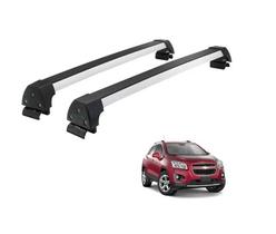 Rack Teto Alumínio Prata Tracker De 2014 À 2019