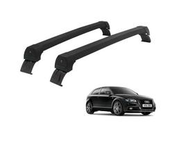 Rack Teto Alumínio Preto A3 2 E 4 Portas Exceto Sportback Rack Teto Alumínio Preto A3 2 E 4 Portas Exceto Sportback