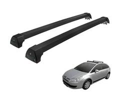 Rack Teto Alumínio Preto C4 Hatch