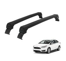 Rack Teto Alumínio Preto Focus Sedan (a Partir 2014) Rack Teto Alumínio Preto Focus Sedan (a Partir 2014)