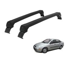 Rack Teto Alumínio Preto Focus Sedan (até 2009) Rack Teto Alumínio Preto Focus Sedan (até 2009)