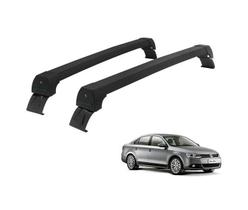 Rack Teto Alumínio Preto Jetta (de 2011 até 2018) Rack Teto Alumínio Preto Jetta (de 2011 até 2018)
