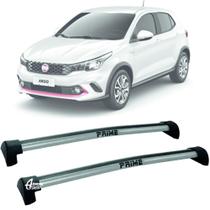 Rack Teto Aluminio Prime Fiat Argo Cronos 17/ 24 Prata PR070 Rack Teto Aluminio Prime Fiat Argo Cronos 17/ 24 Prata PR070