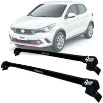 Rack Teto Aluminio Prime Fiat Argo Cronos 17/ 24 Preto PR182 Rack Teto Aluminio Prime Fiat Argo Cronos 17/ 24 Preto PR182