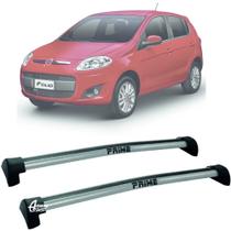 Rack Teto Aluminio Prime Fiat Palio Atractiv Evo Prata PR052