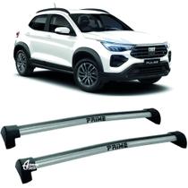 Rack Teto Aluminio Prime Fiat Pulse C/Long 21/25 Prata PR317 Rack Teto Aluminio Prime Fiat Pulse C/Long 21/25 Prata PR317