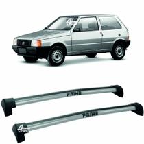 Rack Teto Aluminio Prime Fiat Uno 2pts 84/ 95 Prata PR002