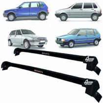 Rack Teto Aluminio Prime Fiat Uno 84 até 13 4pts Preto PR111 Rack Teto Aluminio Prime Fiat Uno 84 até 13 4pts Preto PR111