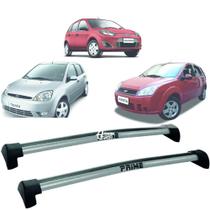 Rack Teto Aluminio Prime Ford Fiesta Hatch 04/14 Prata PR030 Rack Teto Aluminio Prime Ford Fiesta Hatch 04/14 Prata PR030
