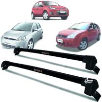 Rack Teto Aluminio Prime Ford Fiesta Hatch 04/14 Preto PR141 Rack Teto Aluminio Prime Ford Fiesta Hatch 04/14 Preto PR141