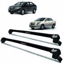 Rack Teto Aluminio Prime GM Cobalt 2011 até 2015 Preto PR194 Rack Teto Aluminio Prime GM Cobalt 2011 até 2015 Preto PR194