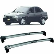 Rack Teto Aluminio Prime GM Corsa Sedan 94/ 08 Prata PR010 Rack Teto Aluminio Prime GM Corsa Sedan 94/ 08 Prata PR010