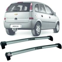 Rack Teto Aluminio Prime GM Meriva 02 até 2012 Prata PR017 Rack Teto Aluminio Prime GM Meriva 02 até 2012 Prata PR017