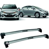 Rack Teto Aluminio Prime Hyundai HB20S 15/ 2019 Prata PR046