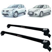 Rack Teto Aluminio Prime Renault Sandero 07 ATÉ 13 PTO PR137