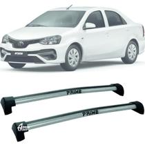 Rack Teto Aluminio Prime Toyota Etios Sedan 12-24 Prat PR033