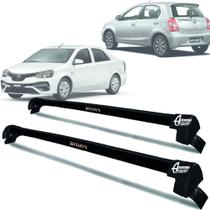 Rack Teto Aluminio Prime Toyota Etios Sedan Hatch PTO PR145